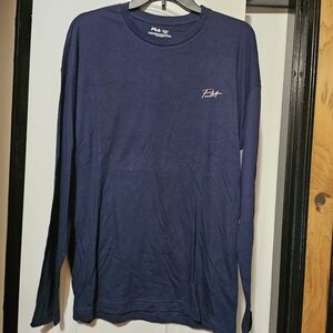 Fila Heritage Men's Logo Back Long Sleeve Shirt